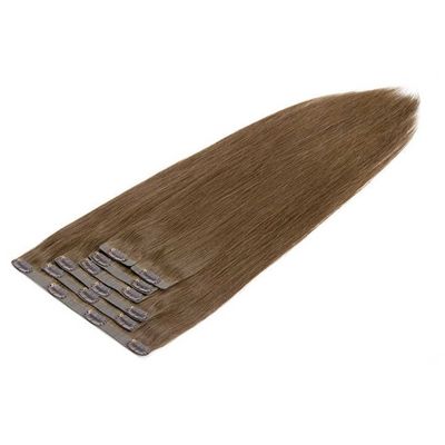 Extensiones de cabello vietnamitas sin costura con clips de estilo pre-enlazados y no