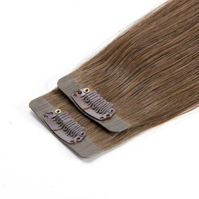 Extensiones de cabello vietnamitas sin costura con clips de estilo pre-enlazados y no