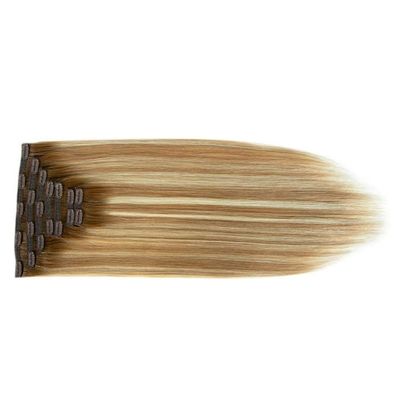 50.00cm * 8.00cm * 3.00cm Tamaño del paquete Clip de pelo humano real en extensiones