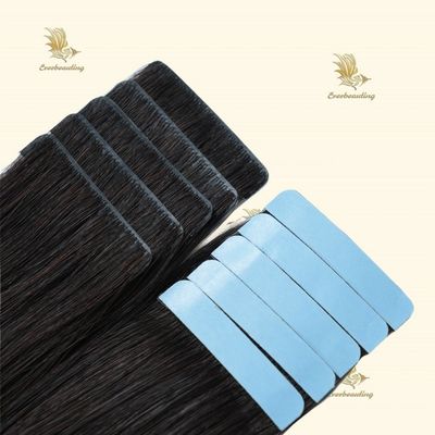 El estilo recto de cinta de color multi-ins doble dibujado invisible de cinta de PU extensiones de cabello