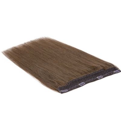 Remy Haloin Extensiones de cabello Cabello humano con estilo pre-agregado y banda de cabeza invisible
