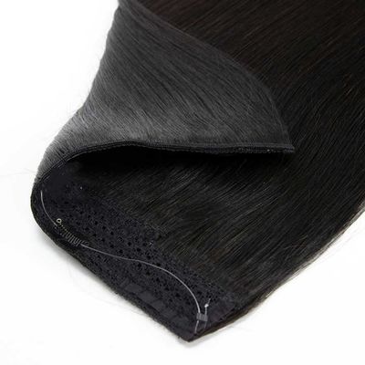 Cabello humano vietnamita de una pieza grueso de arriba a abajo asequible Flip en extensión de cabello