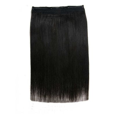 Cabello humano vietnamita de una pieza grueso de arriba a abajo asequible Flip en extensión de cabello