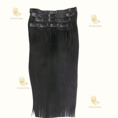 140 g Clip de pelo cuticular remy Ins Clip de encaje en extensiones de cabello Clip pre-agregado teñible