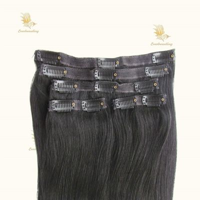 140 g Clip de pelo cuticular remy Ins Clip de encaje en extensiones de cabello Clip pre-agregado teñible