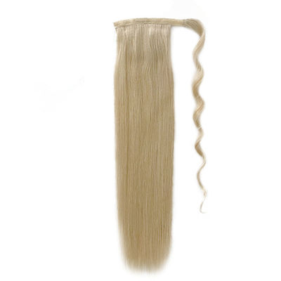 El cabello humano recto cola de caballo Extensión PE-230829 20 pulgadas Kinky recto / curly cola de caballo