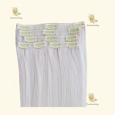 50.00cm * 8.00cm * 3.00cm Tamaño del paquete Clip en extensiones de cabello 100% Remy Cabello humano