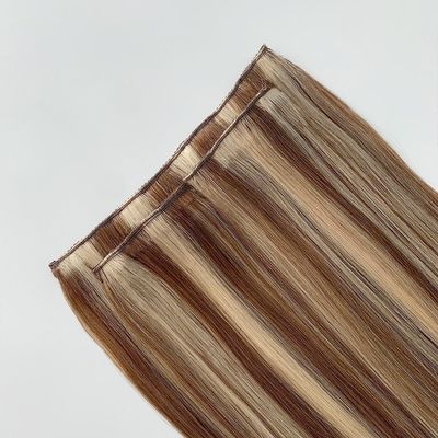 Clip en extensiones de cabello para el cabello corto doble dibujado Remy cabello humano solicitud personalizada