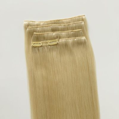 Paquete Peso bruto 0,400 kg Clip clásico en extensiones de cabello cabello humano doble