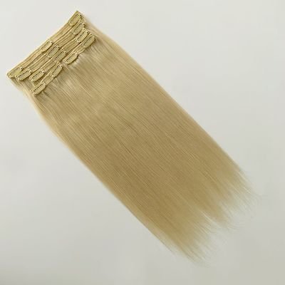Paquete Peso bruto 0,400 kg Clip clásico en extensiones de cabello cabello humano doble