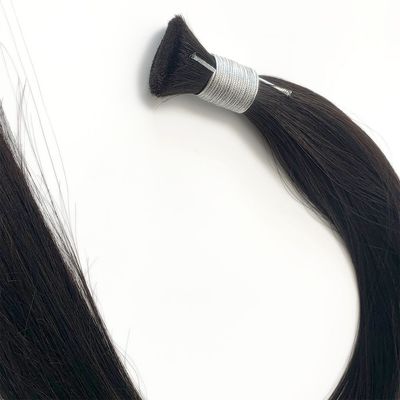 Cabello Remy Granel de la cutícula virgen rusa alineado trenzas de cabello humano Extensión HH-230830