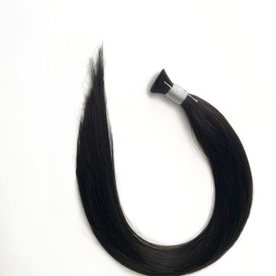 Cabello Remy Granel de la cutícula virgen rusa alineado trenzas de cabello humano Extensión HH-230830