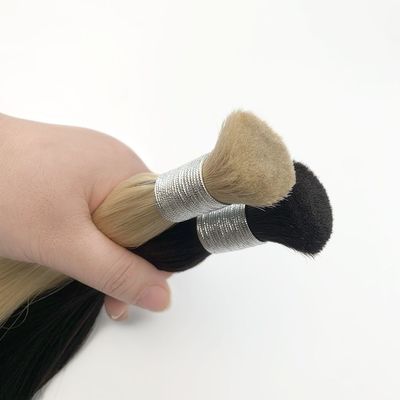 Cabello Remy Granel de la cutícula virgen rusa alineado trenzas de cabello humano Extensión HH-230830