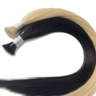 Cabello Remy Granel de la cutícula virgen rusa alineado trenzas de cabello humano Extensión HH-230830
