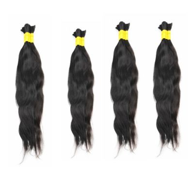 Paquete Peso bruto 0,300 kg de cabello humano eslavo ruso a granel 20-100 cm Extensión del cabello