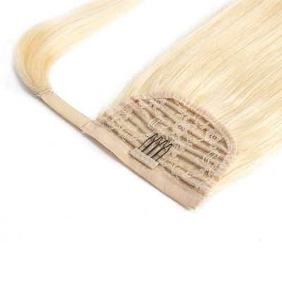 Cabello Remy 18 pulgadas 20 pulgadas 22 pulgadas clip en el peine verdadero cabello humano extensiones cola de caballo
