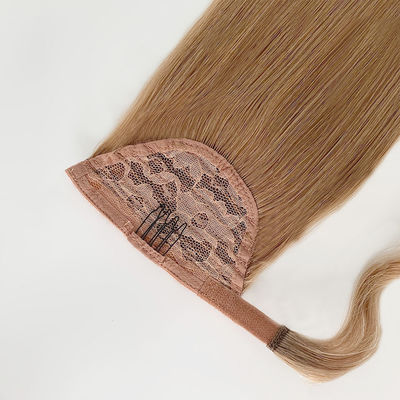 Extensión de cabello de cola de caballo Envuelto alrededor de largo sedoso recto para mujeres cola de caballo-231014