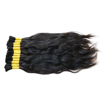 Pago inicial de primera calidad Vietnamita de cabello crudo a granel 9c Virgen Blonde Color Extensiones