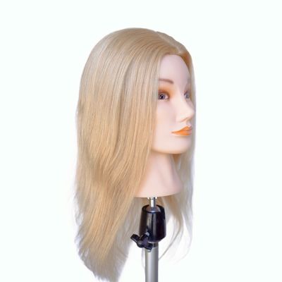 165g de peso Cabeza de entrenamiento para el cabello humano para el peinado realista