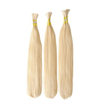 100% Paquetes de tejido de cabello humano Paquete de cabello rubio con envío FedEx / DHL / Aramex / TNT