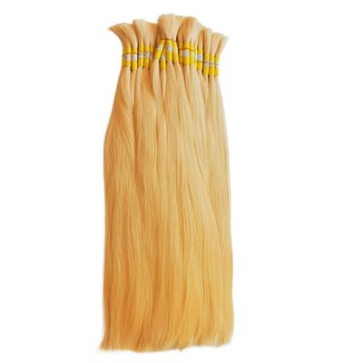 100% Paquetes de tejido de cabello humano Paquete de cabello rubio con envío FedEx / DHL / Aramex / TNT