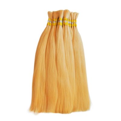 100% Paquetes de tejido de cabello humano Paquete de cabello rubio con envío FedEx / DHL / Aramex / TNT
