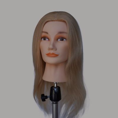 165g 613 Rubia Cabello humano de verdad maniquí de entrenamiento cabeza asequible Costo de envío y tiempo