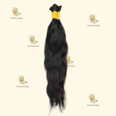 Pago completo de negro a rubio natural cabello liso a granel extensiones de cabello humano teñible