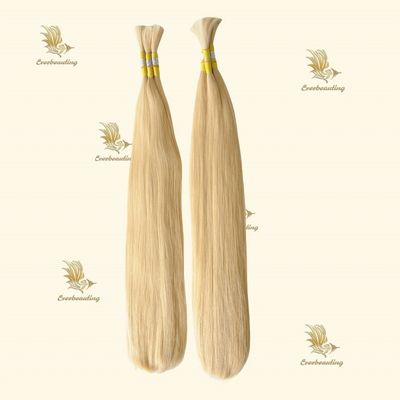 Personalización 100g de color claro de pelo ruso de color liso paquete a granel peso bruto de 0,400kg