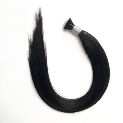Personalización 100g de color claro de pelo ruso de color liso paquete a granel peso bruto de 0,400kg