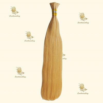 Cabello en bruto virgen 100% de extensión de cabello humano natural