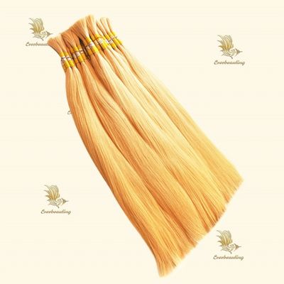 Cabello en bruto virgen 100% de extensión de cabello humano natural