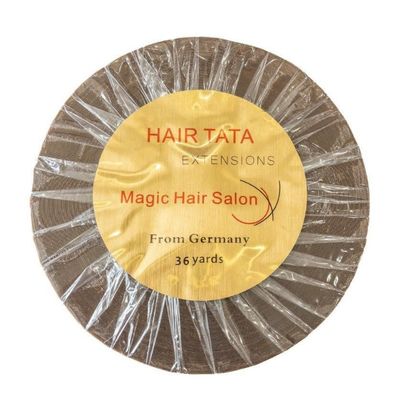 Costo de envío cinta de extensión de cabello azul blanco amarillo peluca rollo adhesivo HT-230830
