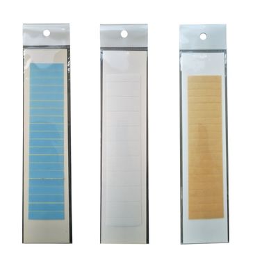 Costo de envío cinta de extensión de cabello azul blanco amarillo peluca rollo adhesivo HT-230830