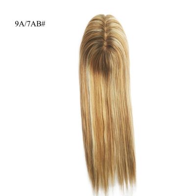 Cabello europeo 100% brasileño de cabello humano para mujeres mono base de seda mujeres toupe