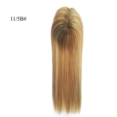 Sistema de cabello Mono Toupee para mujeres Natural recta China cutícula Remy Topper de cabello