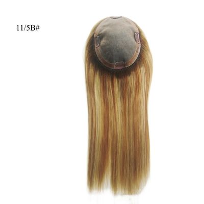 Sistema de cabello Mono Toupee para mujeres Natural recta China cutícula Remy Topper de cabello