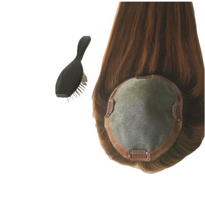 Mono Base Judios Kosher Topper para Mujeres 5.5X6 Prime Prime Cuticle Alineado Pieza de Cabello