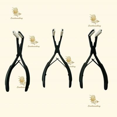 Plisas de extensión de cabello de acero inoxidable de moneda estadounidense Plisas de microenlace para cinta en extensiones