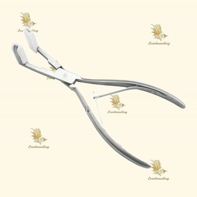Plisas de extensión de cabello de acero inoxidable de moneda estadounidense Plisas de microenlace para cinta en extensiones
