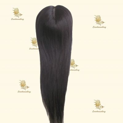 Solicitud personalizada Mini Toppers de color natural de 16 pulgadas para la pérdida de cabello